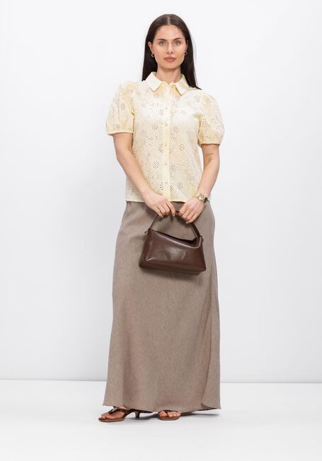 Gele FREEBIRD Blouses WV-FLOWER-EMBRO-26-1 - large