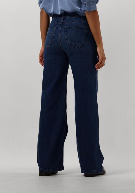 Blauwe NEO NOIR Wide jeans CARLA DENIM PANTS - large