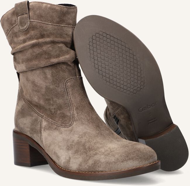 Taupe GABOR Enkellaarsjes 670.2 Taupe GABOR Enkellaarsjes 670.2 - large