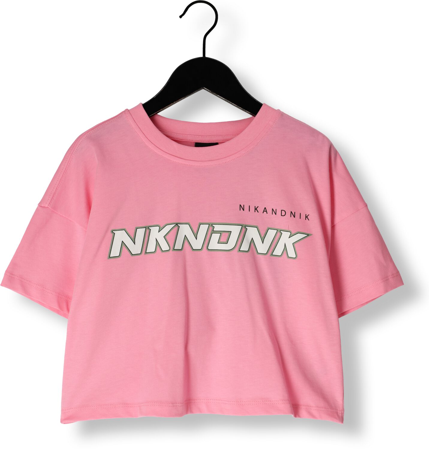 NIK & NIK Meisjes Tops & T-shirts Racer T-shirt Roze