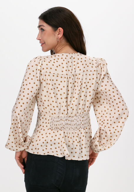 Beige NEO NOIR Blouses MERYL DOT BLOUSE - large