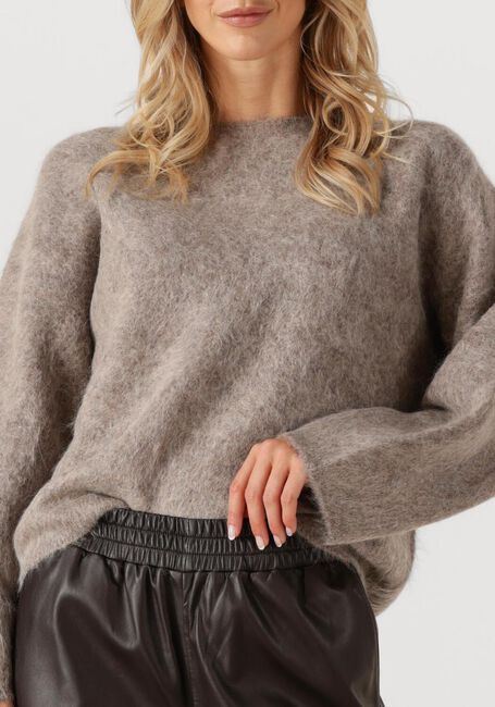 Taupe KNIT-TED Trui AMALIA - large