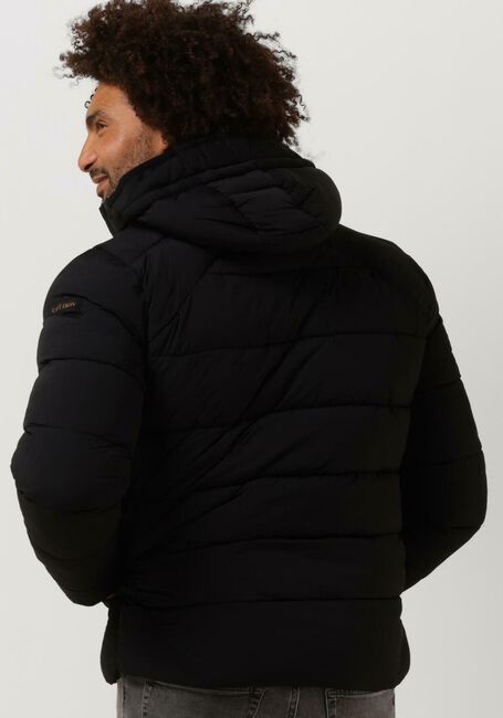 Zwarte CAST IRON Gewatteerde jas SHORT JACKET TECHSTRETCH BRAWLER - large
