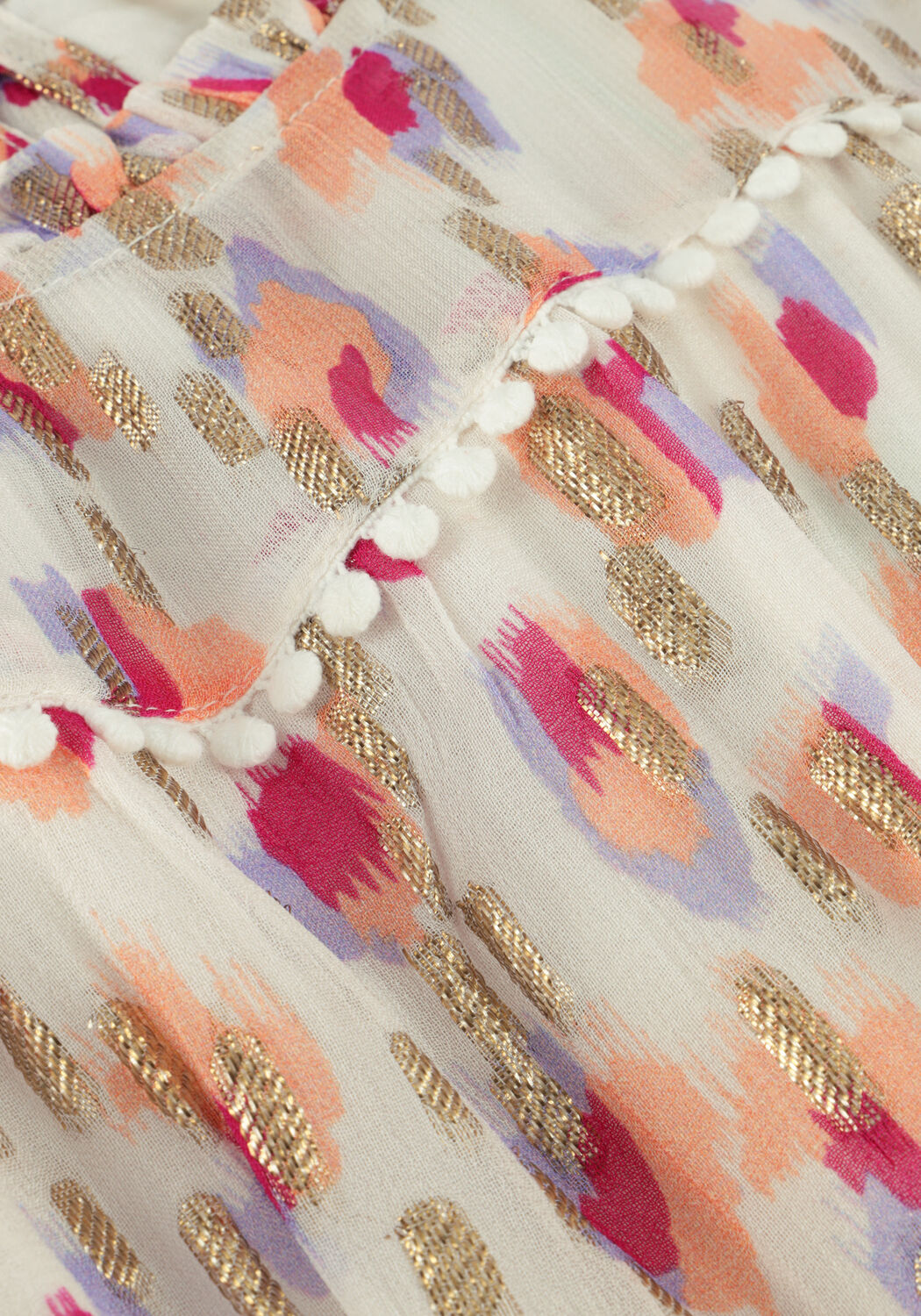 Multi AI&KO Mini jurk BERBER DOTTED VIS 607 G - large