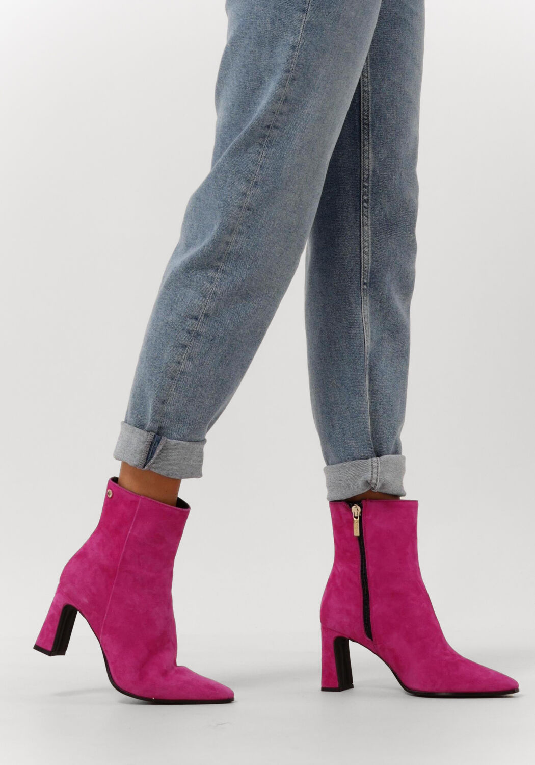 Roze laarsjes met hak cheap