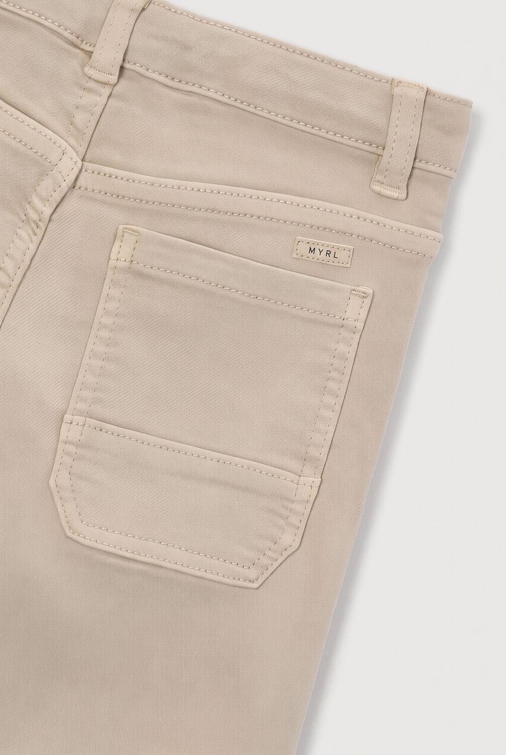 MAYORAL Jongens Broeken Soft 5b Regulat Fit Pant Beige