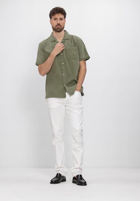 Groene BARBOUR Casual overhemd LANDKEY OVERDYED - large