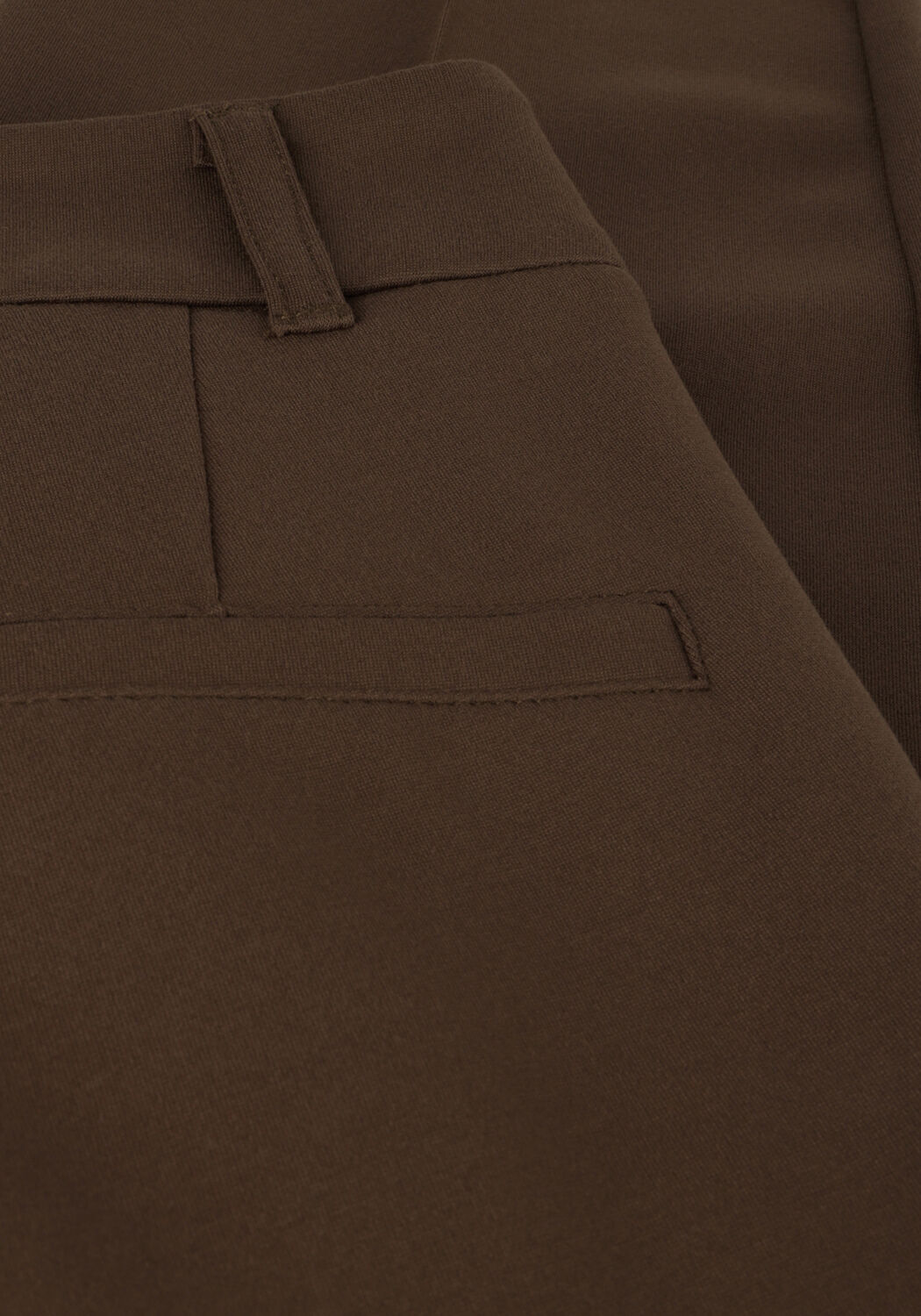 Groene SUMMUM Flared broek TROUSERS PUNTO MILANO - large