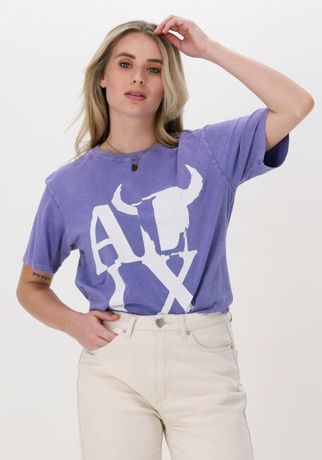 Paarse ALIX THE LABEL T-shirt ALIX BULL T-SHIRT - large
