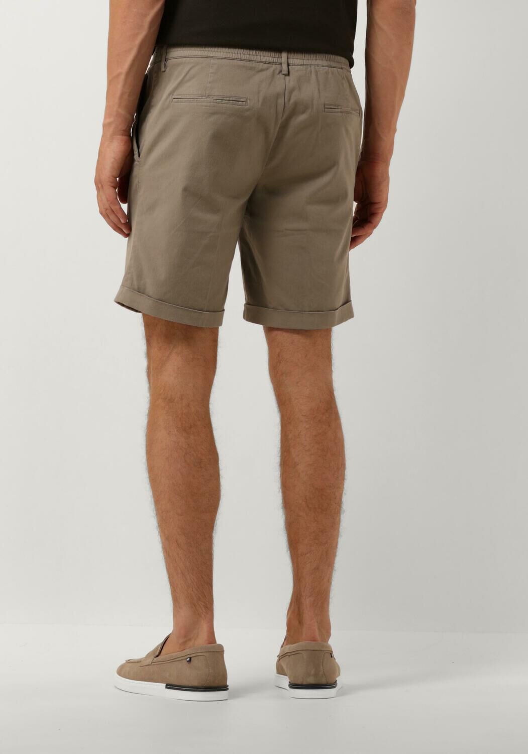 PROFUOMO Heren Broeken Trousers 845 Short Taupe