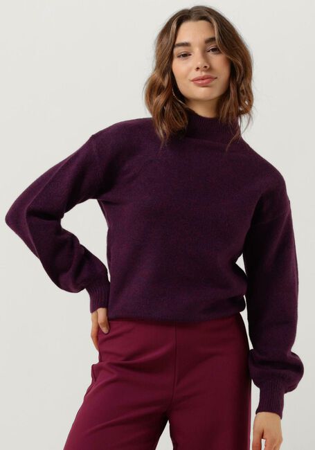 Paarse YDENCE Coltrui KNITTED SWEATER WHITNEY - large