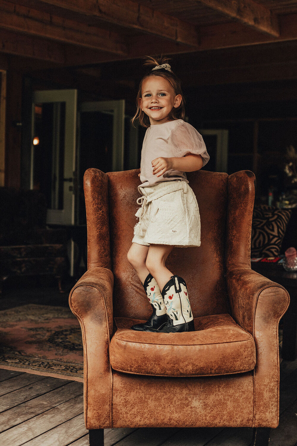 Beige BAJE STUDIO Broeken YULA - large