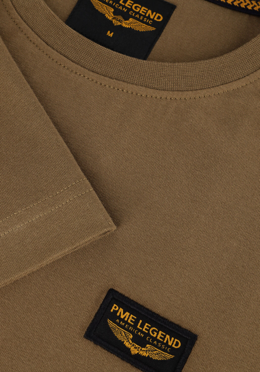 Groene PME LEGEND T-shirt SHORT SLEEVE R-NECK GUYVER TEE - large