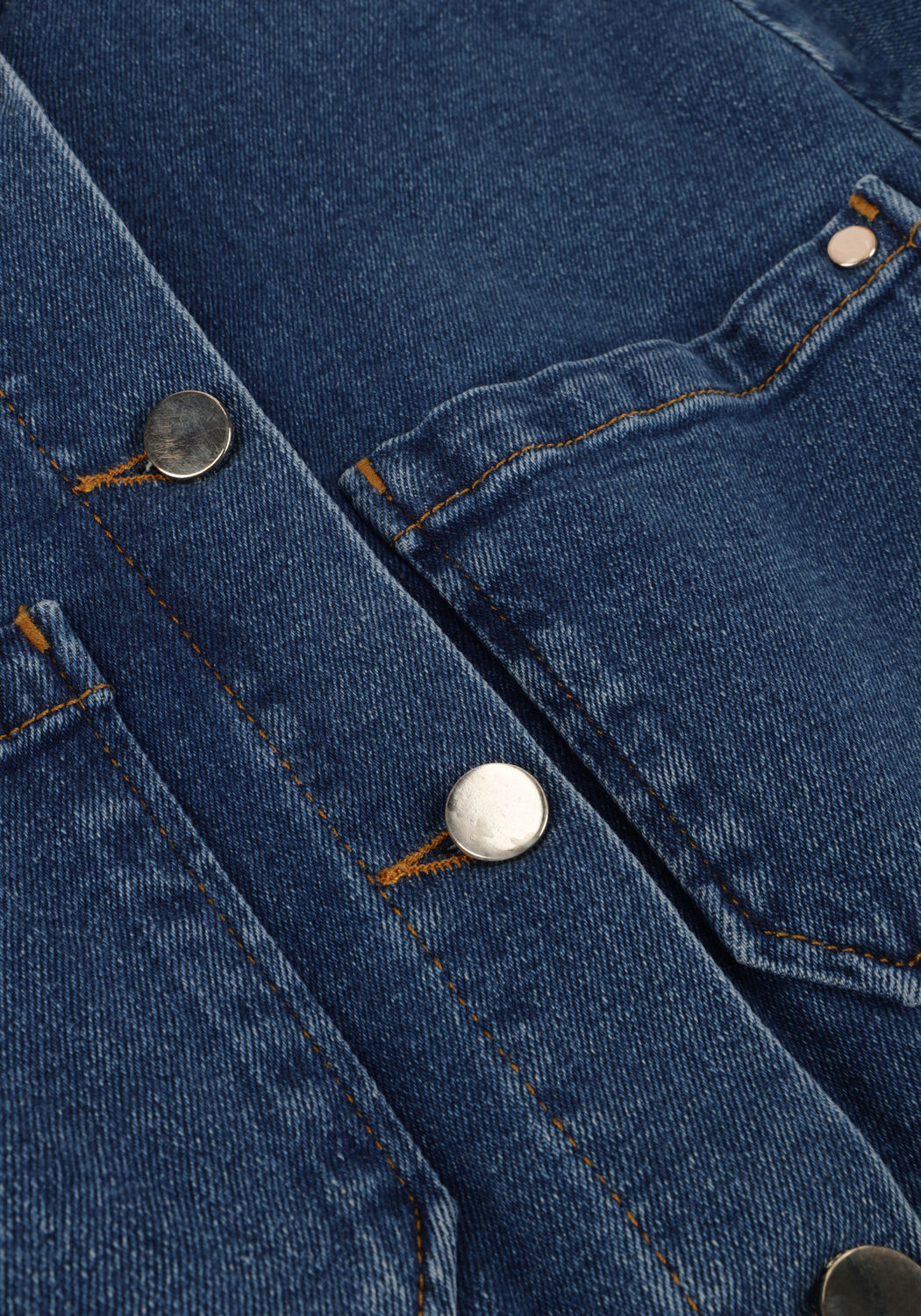 Lichtblauwe FREEBIRD Mini jurk DENIM-TWILL-COT-23-3 - large