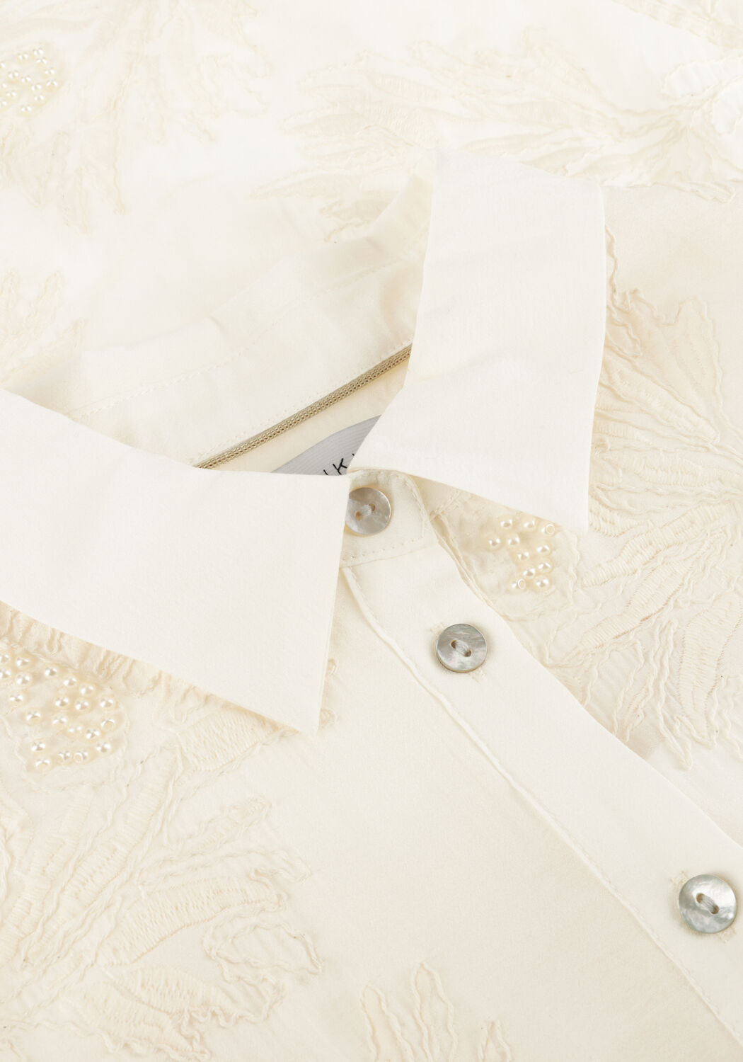 Ecru NUKUS Blouses AVY BLOUSE EMBROIDERY - large