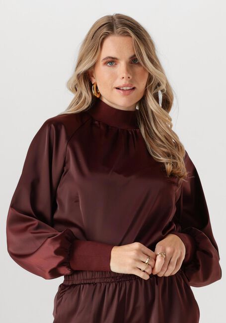 Bruine Y.A.S. Blouses YASPELANA LS TOP - large