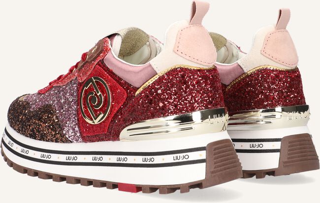Rode LIU JO Lage sneakers MAXI WONDER 1 Rode LIU JO Lage sneakers MAXI WONDER 1 - large