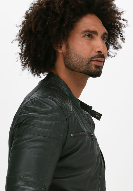 Groene GOOSECRAFT Leren jas JACKET 965 - large