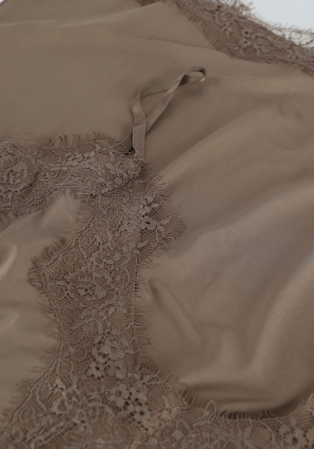 Beige CC HEART Top LACE TOP - large