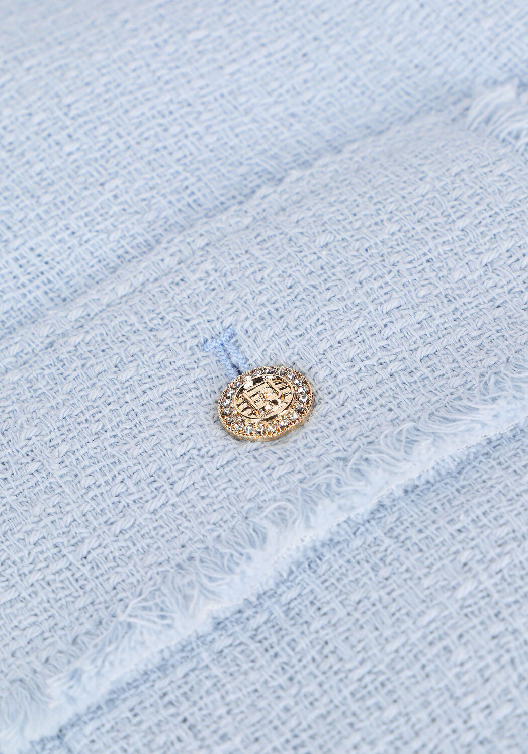 Lichtblauwe LIU JO Blazer GIACCA CAMICIA - large