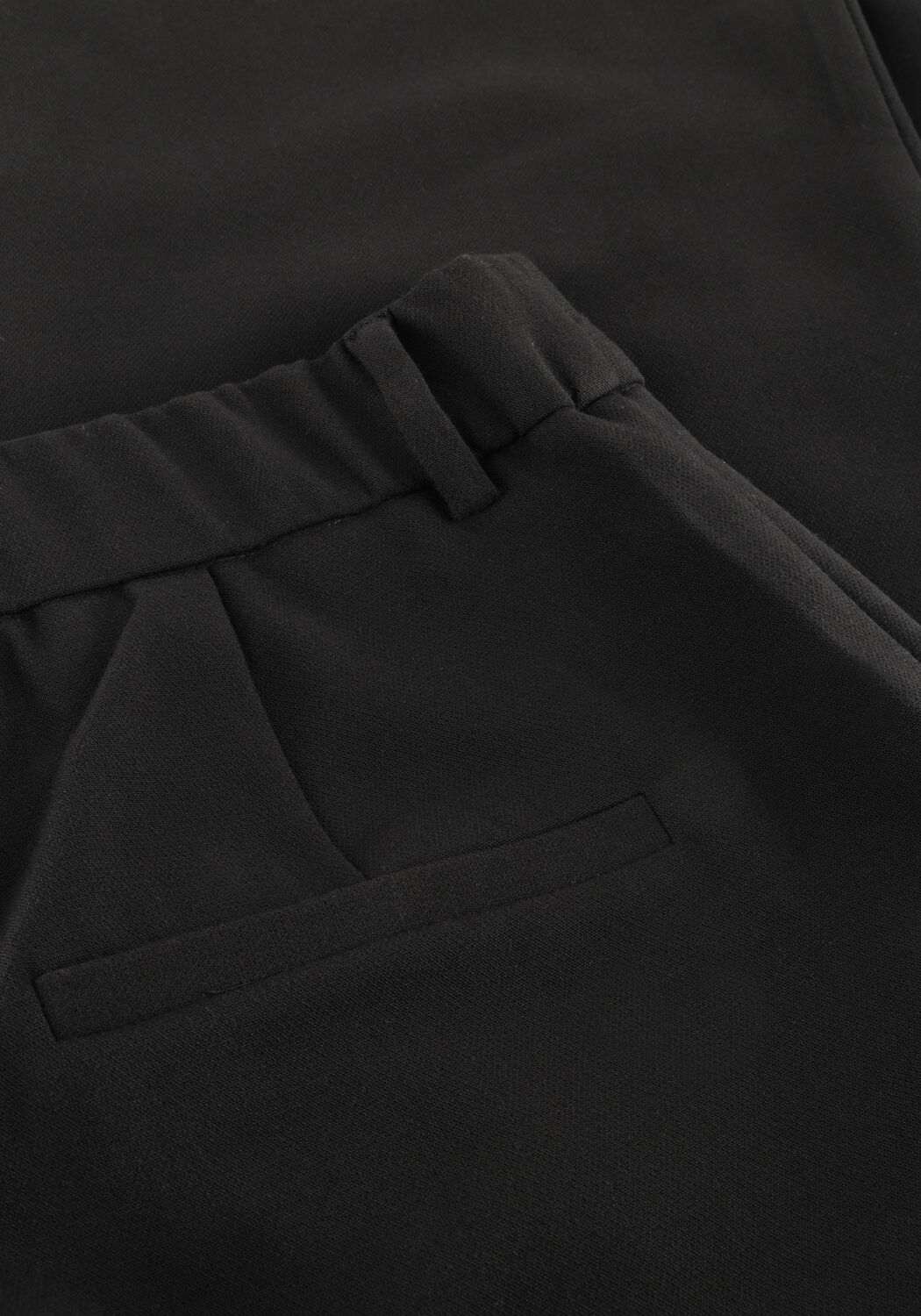 Zwarte MSCH COPENHAGEN Wijde broek MSCHMACY MICHELLE HW WIDE PANTS LONG - large