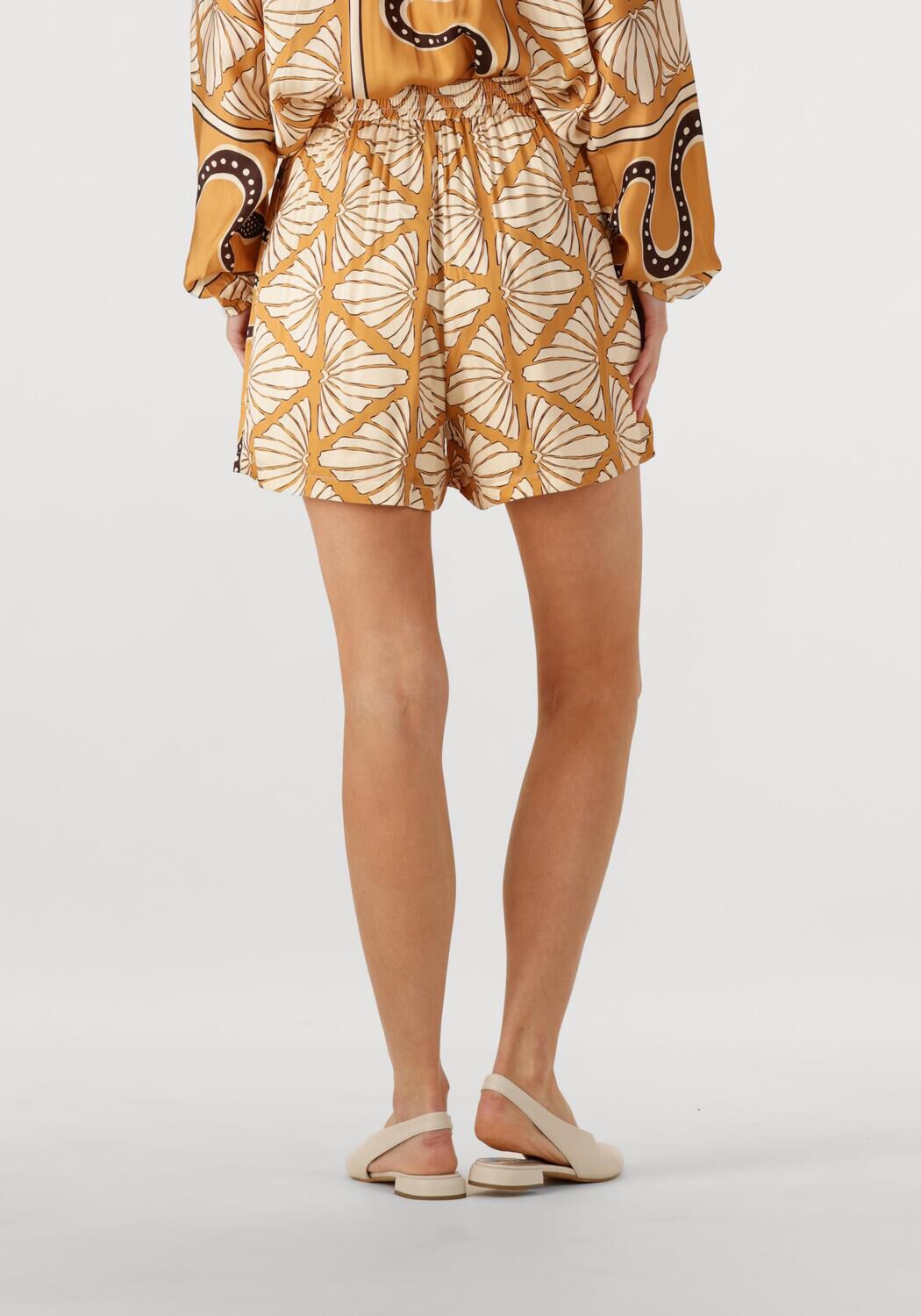 AMAYA AMSTERDAM Dames Broeken Lolita Short Oranje