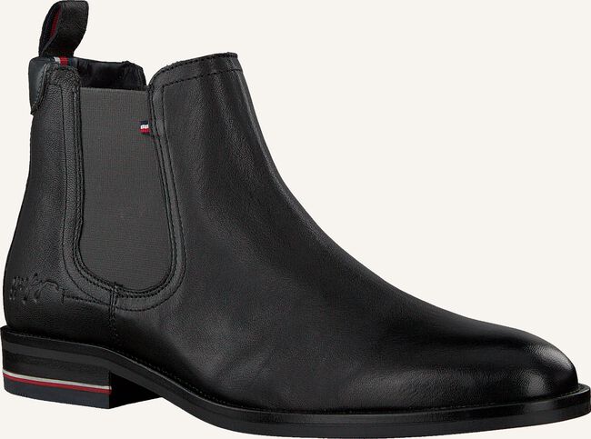 Zwarte TOMMY HILFIGER Chelsea boots SIGNATURE HILFIGER CHELSEA Zwarte TOMMY HILFIGER Chelsea boots SIGNATURE HILFIGER CHELSEA - large