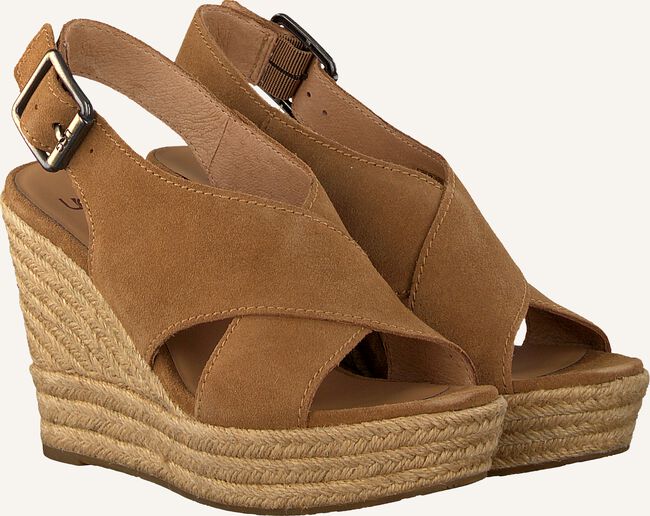 Cognac UGG Platte sandalen W HARLOW Cognac UGG Platte sandalen W HARLOW - large