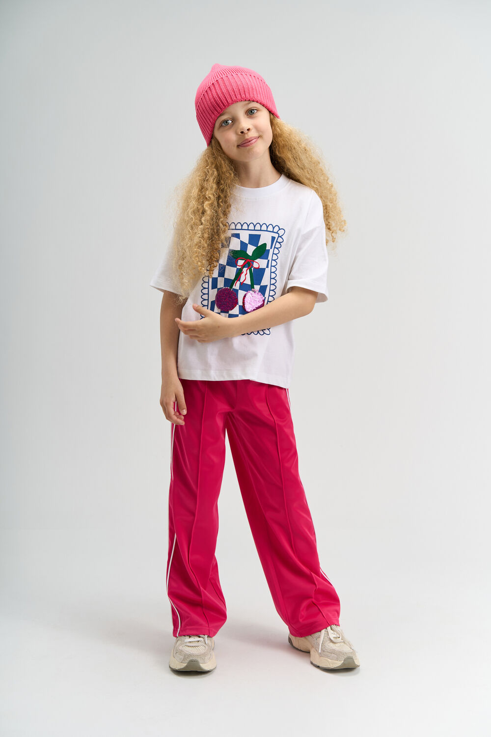 Rode THE NEW Joggingbroek TNREBECCA - large