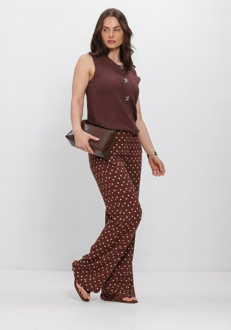 Bruine YDENCE Tops & T-shirts KNITTED TOP MONA - large