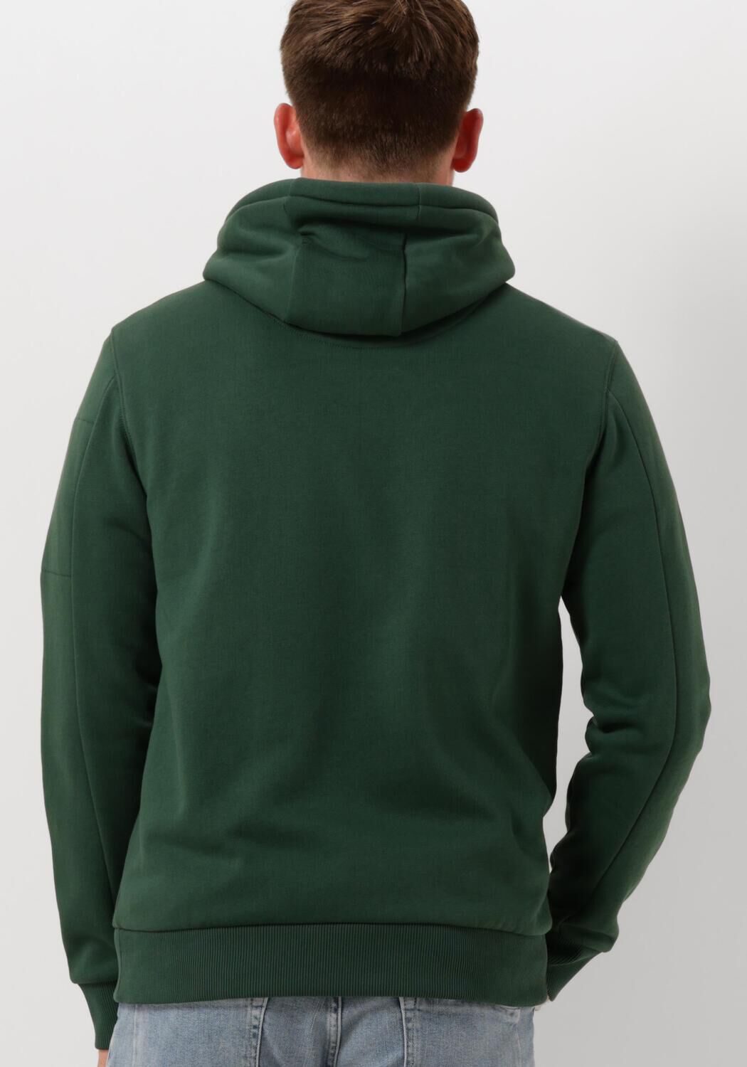 PME LEGEND Heren Truien & Vesten Hooded 3t Cross Fleece Groen
