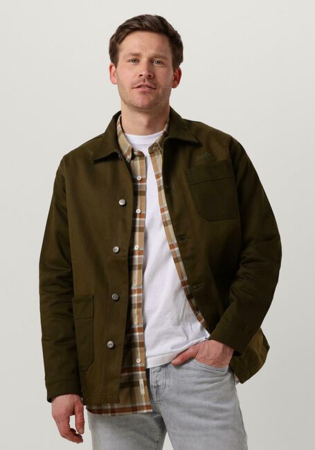 Olijf FORÉT Overshirt RANGE JACKET - large