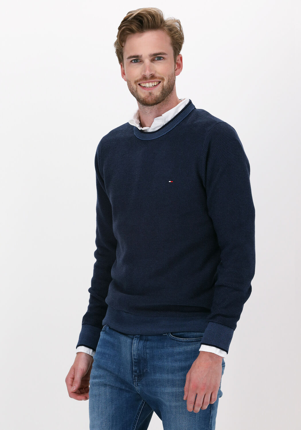tommy hilfiger sweater donkerblauw
