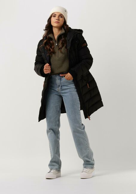 Zwarte MOSCOW Gewatteerde jas ABIGAIL - large