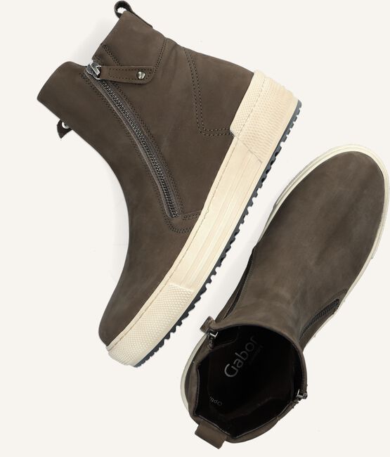 Bruine GABOR Hoge sneakers 482 Bruine GABOR Hoge sneakers 482 - large