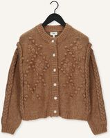 Camel OBJECT Vest JOCELYN KNIT CARDIGAN Camel OBJECT Vest JOCELYN KNIT CARDIGAN - medium