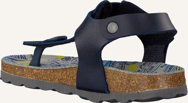 Blauwe BRAQEEZ Platte sandalen 418071 Blauwe BRAQEEZ Platte sandalen 418071 - large