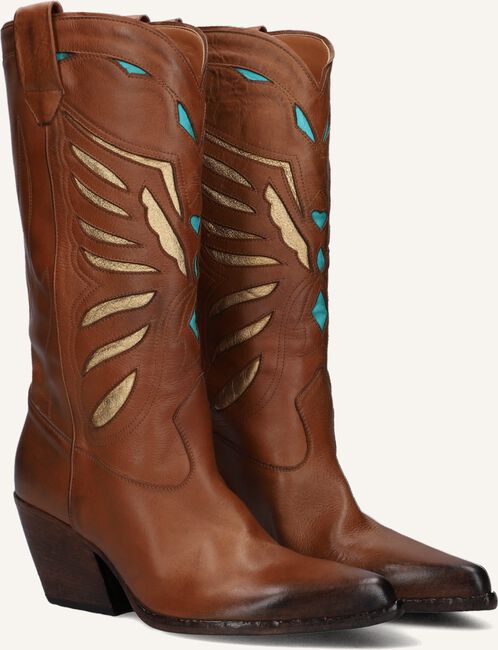 Cognac ELENA IACHI Cowboylaarzen E3492-2 Cognac ELENA IACHI Cowboylaarzen E3492-2 - large