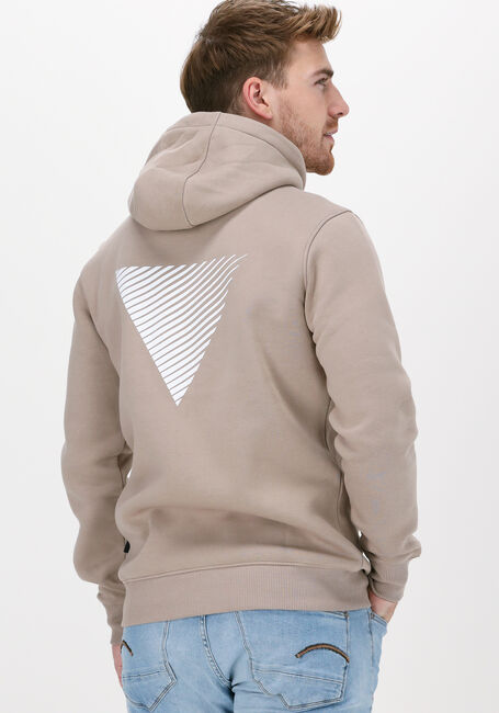 Taupe PUREWHITE Sweater PURE LOGO HOODIE - large