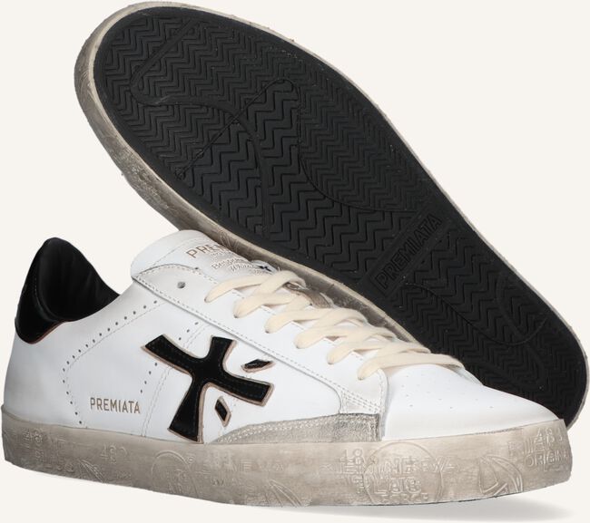 Witte PREMIATA Lage sneakers STEVEN Witte PREMIATA Lage sneakers STEVEN - large