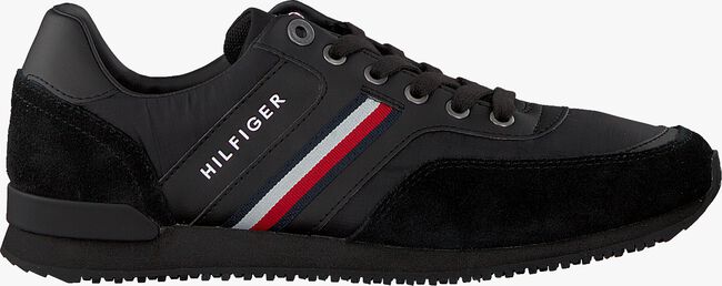 Zwarte TOMMY HILFIGER Lage sneakers ICONIC RUNNER - large