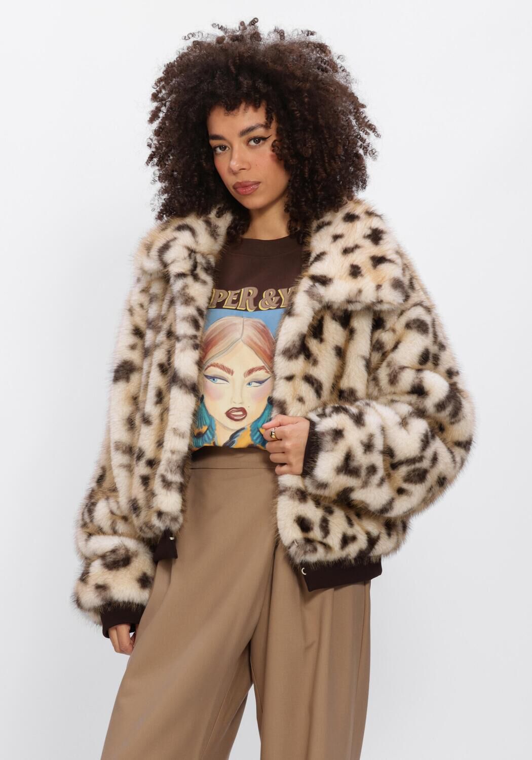 HARPER & YVE Dames Jassen Stacy-ja Beige