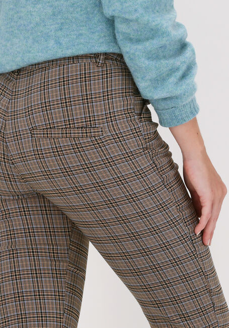 Bruine MINUS Pantalon NEW CARMA CHECK 7/8 PANTS - large