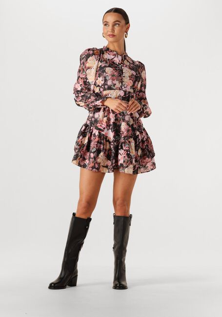 Multi NEO NOIR Mini jurk ABERTO BIG FLOWER DRESS - large