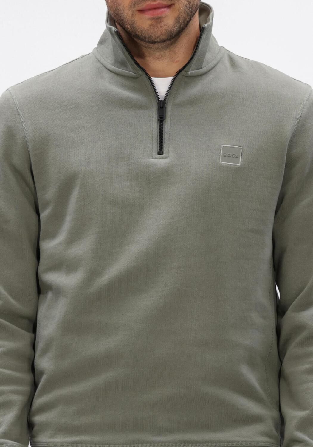 Khaki BOSS ORANGE Trui ZETRUST - large