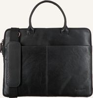 Zwarte MAZZELTOV Laptoptas XANDER-01 - medium