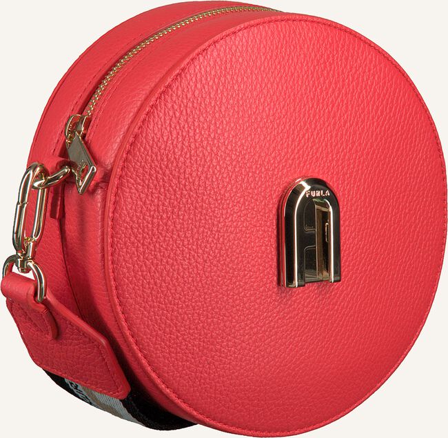 Rode FURLA Schoudertas SLEEK MINI CROSSBODY ROUND Rode FURLA Schoudertas SLEEK MINI CROSSBODY ROUND - large