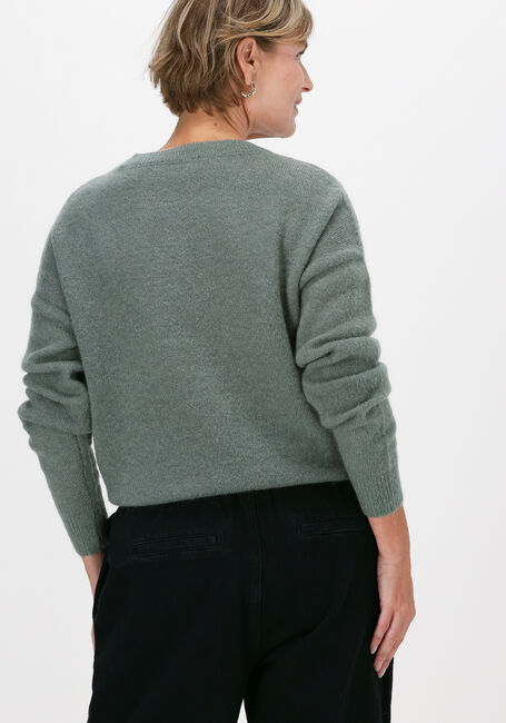 Groene MSCH COPENHAGEN Trui FEMME MOHAIR O PULLOVER 16161 - large
