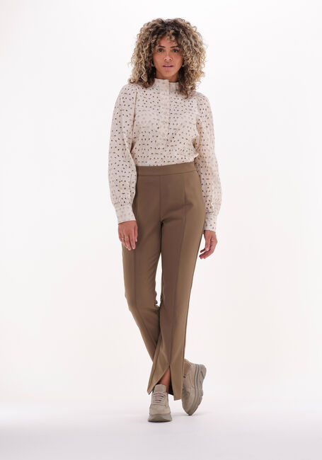 Beige SECOND FEMALE Blouses BRODE BLOUSE - large