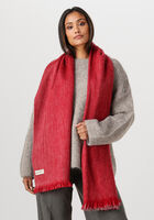 Rode ALPACA LOCA Sjaal DOUBLE SCARF - medium